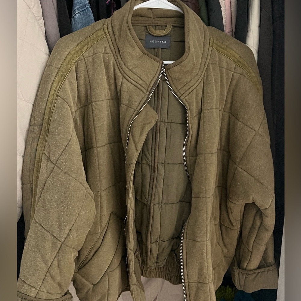 Hudson Gray Quilted Jacket
